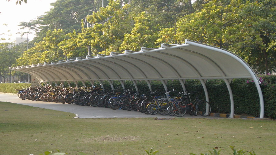 上海大學(xué)自行車(chē)車(chē)棚